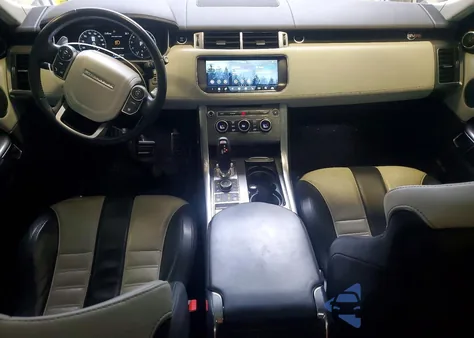 2017 Land Rover Range Rover Sport Svr из США, поврежденный, VIN SALWZ2FE5HA138632